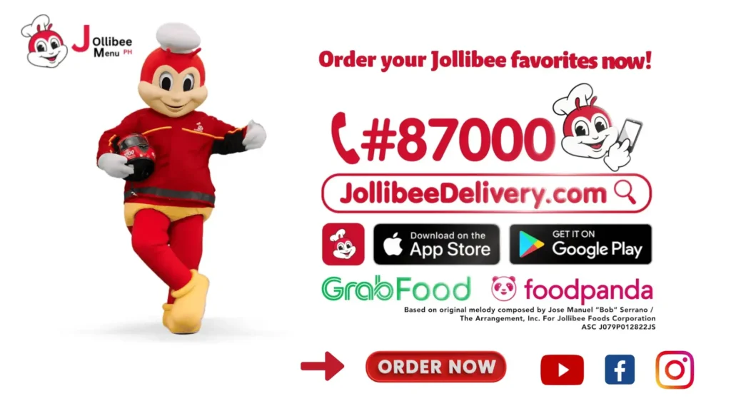 Jollibee menu Jollibee menu